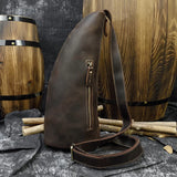 Crazy Horse Leather Crossbody Back_C