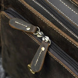 Crazy Horse Leather Shoulder Bag_B