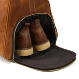 クレイジーホースレザー 大容量トラベルバッグ_B