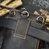 クレイジーホースレザー ミニショルダーバッグ_C