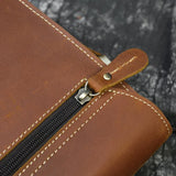 Crazy Horse Leather Shoulder Bag_B