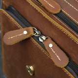 Crazy Horse Leather Shoulder Bag_B