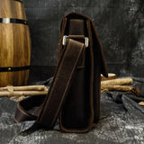 Crazy Horse Leather Shoulder Bag_B