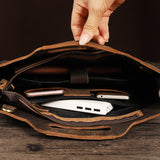 クレイジーホースレザー ブリーフケース・ビジネスバッグ_L