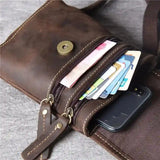 Crazy Horse Leather Mini Shoulder Bag_K