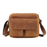 미친 말 가죽 숄더 bag_u
