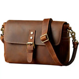 Crazy Horse Leather Mini Spowler Bag_K