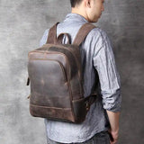 Crazy Horse Leather Backpack_AC