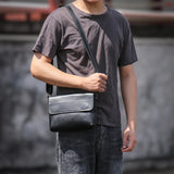 Crazy Horse Leather Shoulder Bag_T