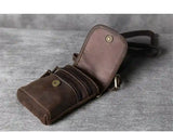 Crazy Horse Leather Mini Shoulder Bag_K