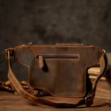 クレイジーホースレザー ウェストバック_F