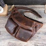 미친 말 가죽 어깨 bag_x