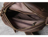 Crazy Horse Leather Mini Shoulder Bag_H