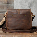 Crazy Horse Leather Shoulder Bag_ai