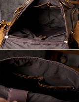 Crazy Horse Leather Backpack_H