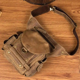 クレイジーホースレザー ウェストバック_G