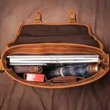 Crazy Horse Leather Shoulder Bag_AM