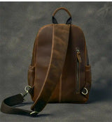 Crazy Horse Leather Crossbody Bag_O
