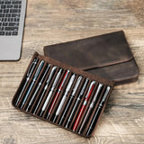 クレイジーホースレザー ペンケース_D