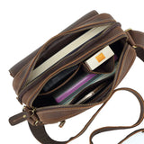 미친 말 가죽 숄더 bag_u