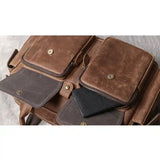 Crazy Horse Leather Shoulder Bag_AE