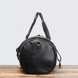 Crazy Horse Leather de grande capacité Bag_M