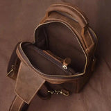 Crazy Horse Leather Crossbody Back_E