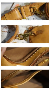 Genuine leather crossbody bag_B