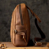Crazy Horse Leather Crossbody Back_n