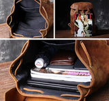 クレイジーホースレザー リュックサック_Q