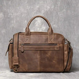 Crazy Horse Leather Shoulder Bag_AE