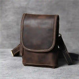 Crazy Horse Leather Mini Shoulder Bag_K
