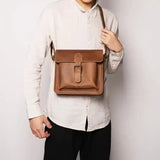Crazy Horse Leather Mini Shoulder Bag_I