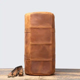 Crazy Horse Leather de grande capacité Bag_M