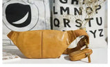 Genuine leather crossbody bag_B