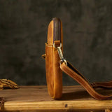 Crazy Horse Leather Mini Shoulder Bag_o