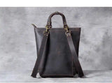 Crazy Horse Leather Tote Bag_k