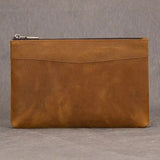 クレイジーホースレザー クラッチバッグ_B