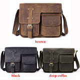 クレイジーホースレザー ショルダーバッグ_A