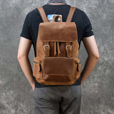 クレイジーホースレザー リュックサック_C