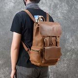 クレイジーホースレザー リュックサック_C