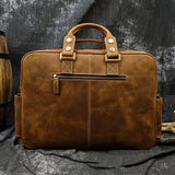 Crazy Horse Leather Shoulder Bag_D