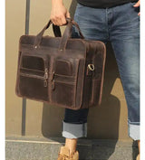 Crazy Horse Leather Shoulder Bag_AL