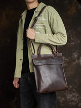 Crazy Horse Leather 2-way Tote Bag_B