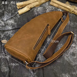 Crazy Horse Leather Crossbody Back_c