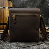 Crazy Horse Leather Shoulder Bag_b
