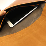 PU leather clutch bag_Unisex_A