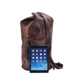 Crazy Horse Leather Gran capacidad Bag_c
