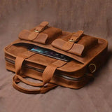 クレイジーホースレザー ブリーフケース・ビジネスバッグ_S