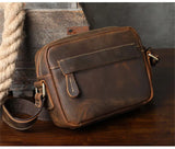 Crazy Horse Leather Mini Shoulder Bag_G